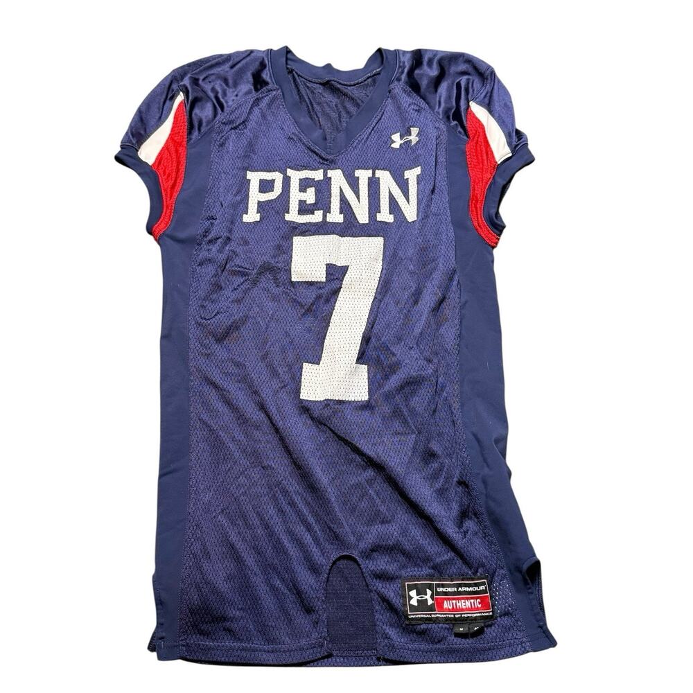 University of Pennsylvania Football Jersey, # 1, M, Vintage 2009 (UA) UPenn
